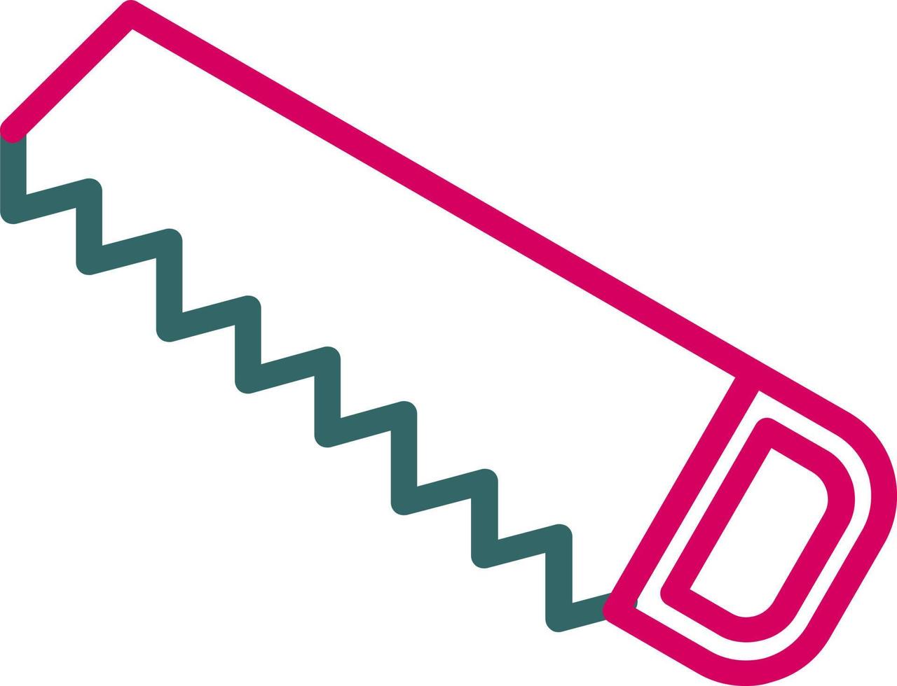Hand Saw Vector Icon