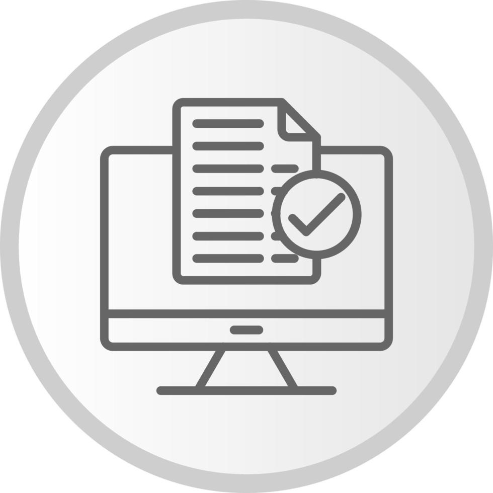 Online Documentation Vector Icon