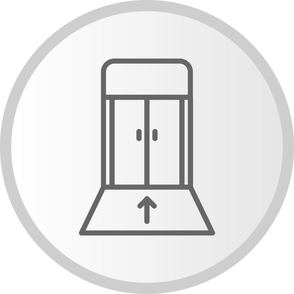 Boarding gate Vector Icon