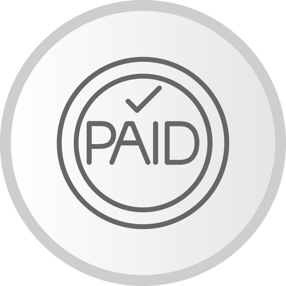 Paid Vector Icon