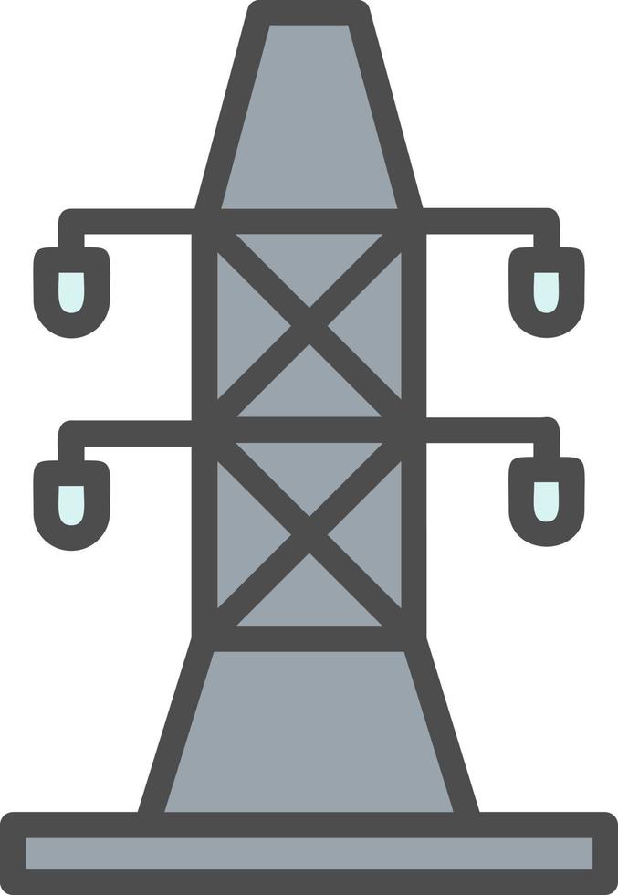 Electric Tower Vector Icon