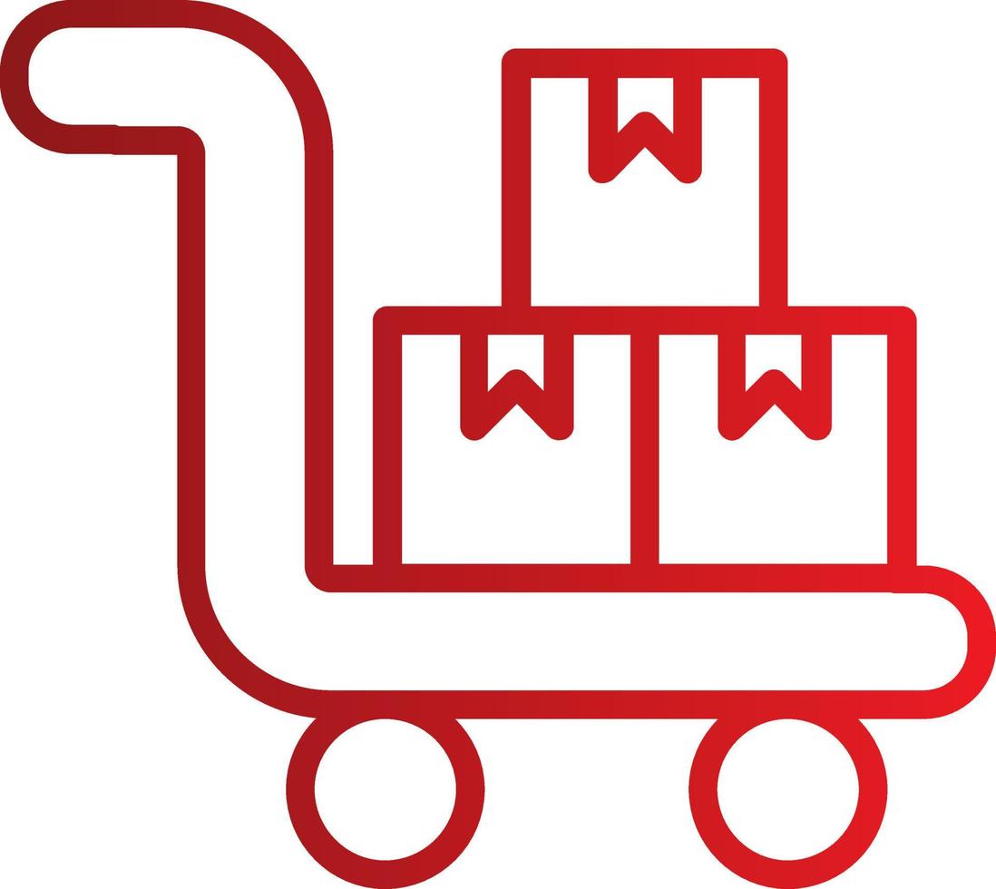 Baggage Vector Icon