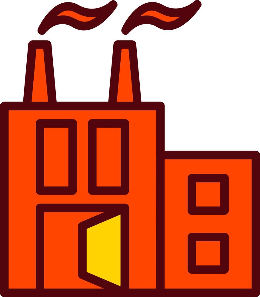 Factory Vector Icon