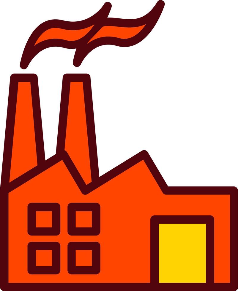 Factory Vector Icon