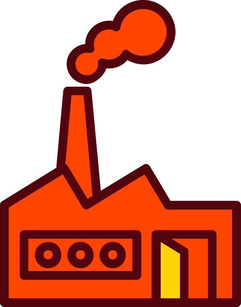 Factory Vector Icon