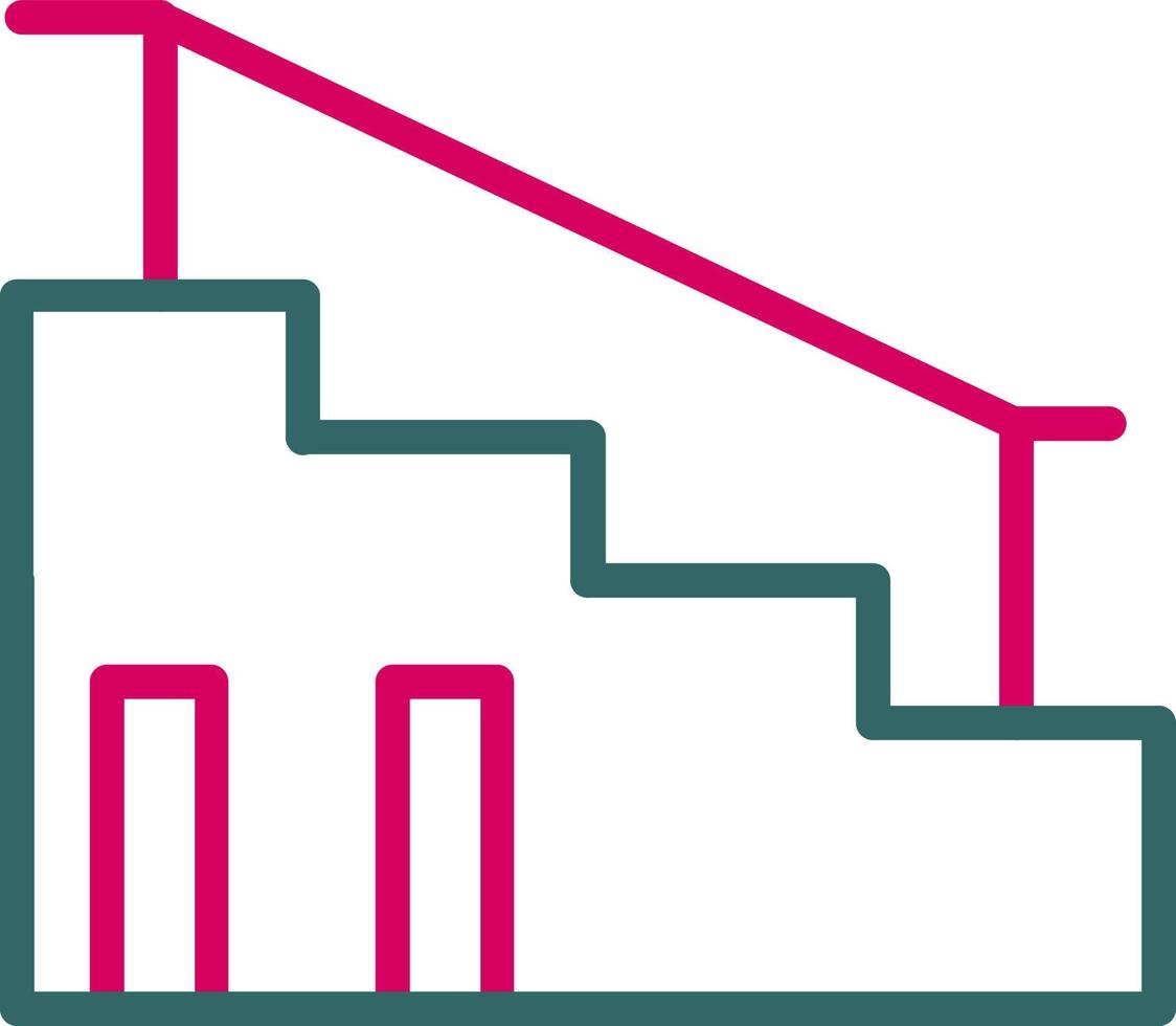 Stairs Vector Icon