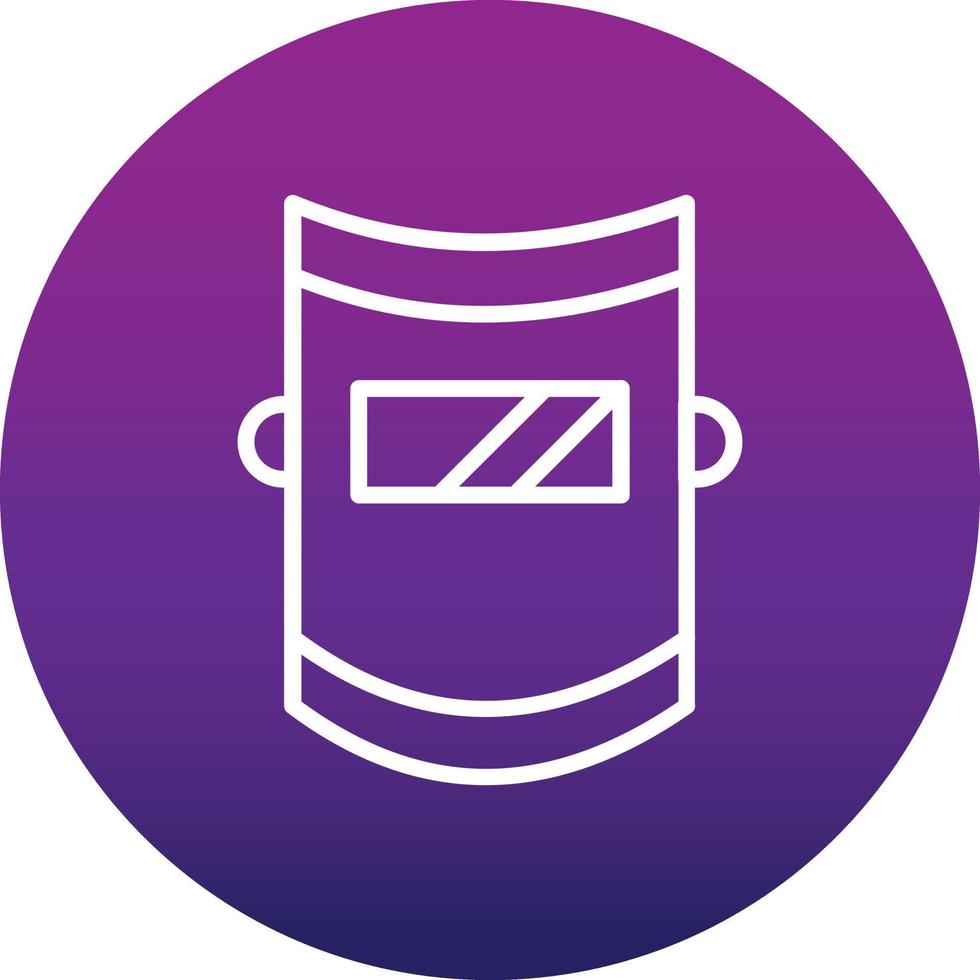 Welding Mask Vector Icon