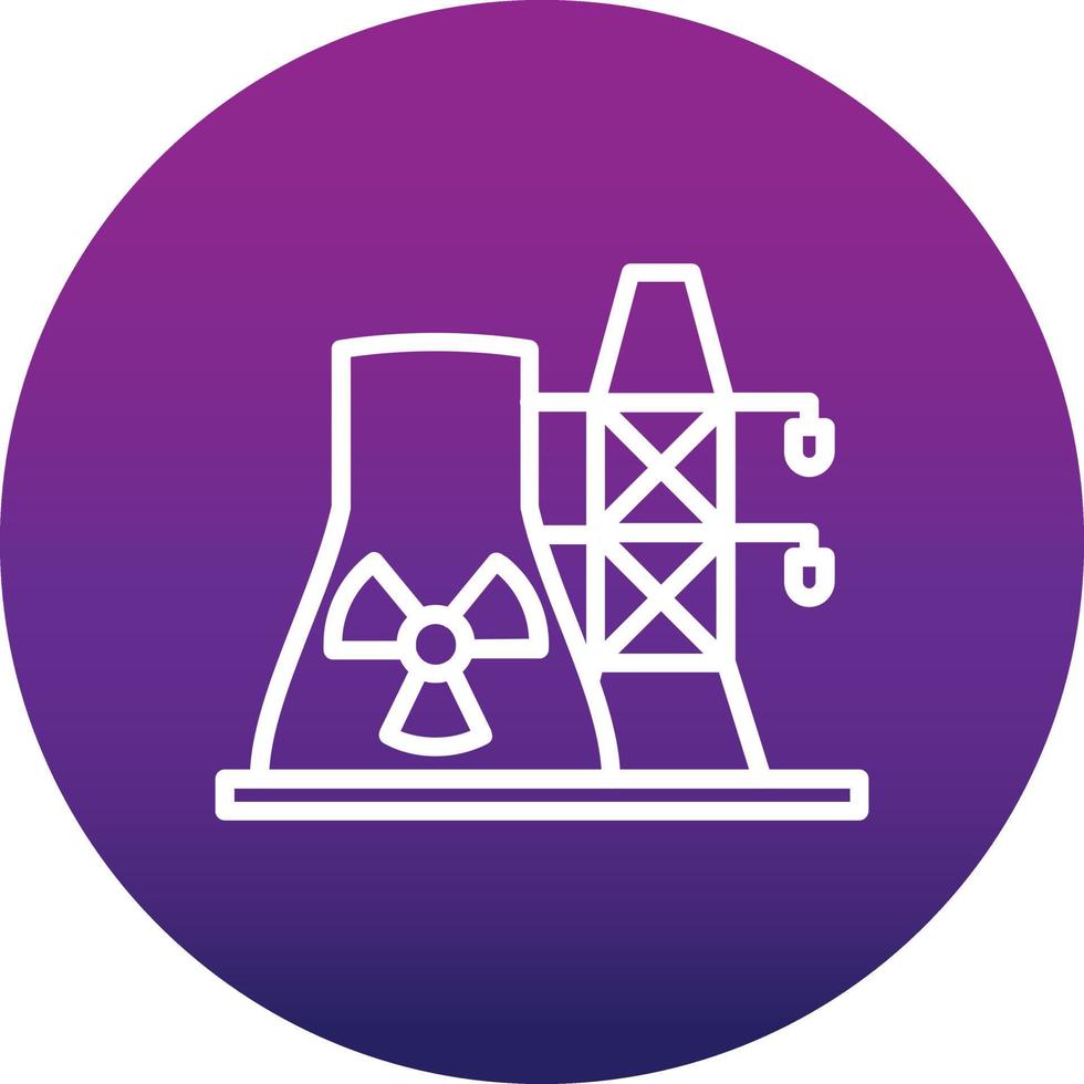 Power Plant Vector Icon