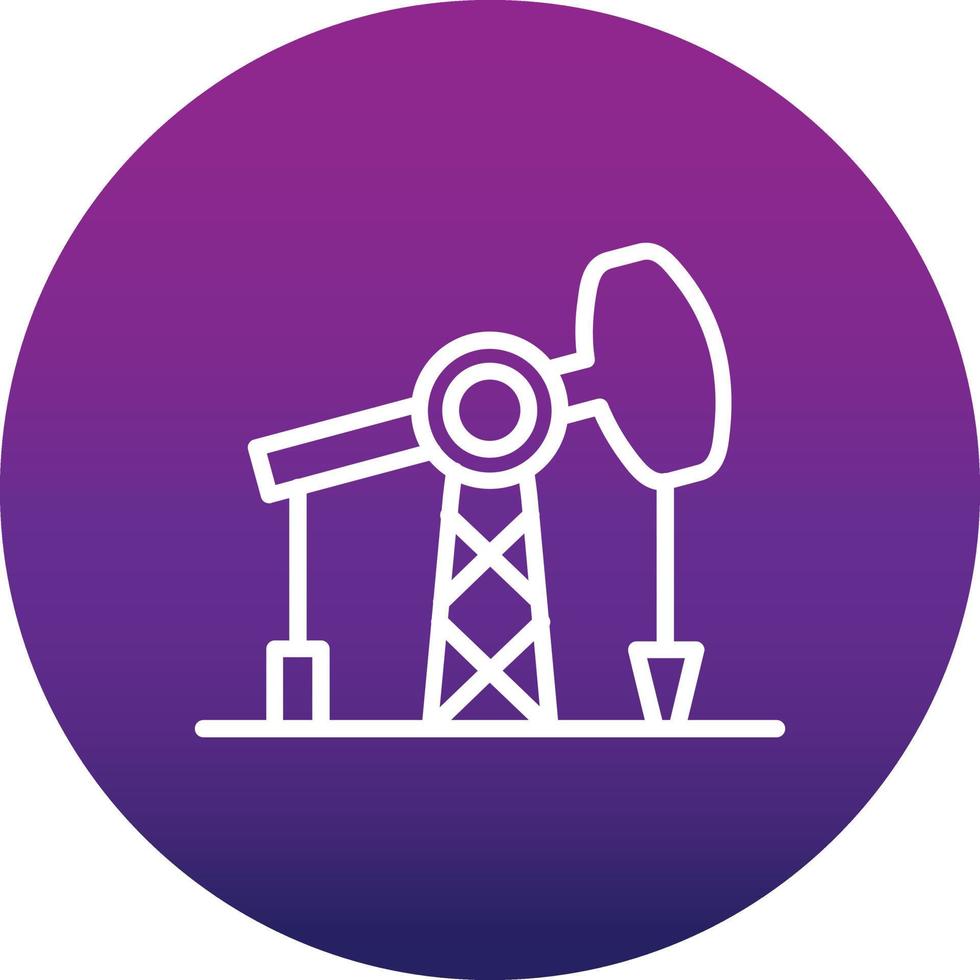 Oil Pump Vector Icon