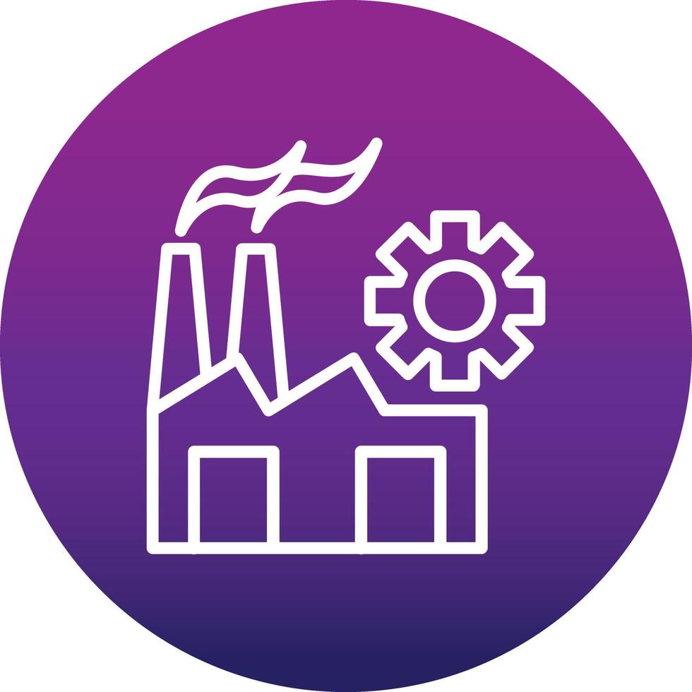 icono de vector de industria