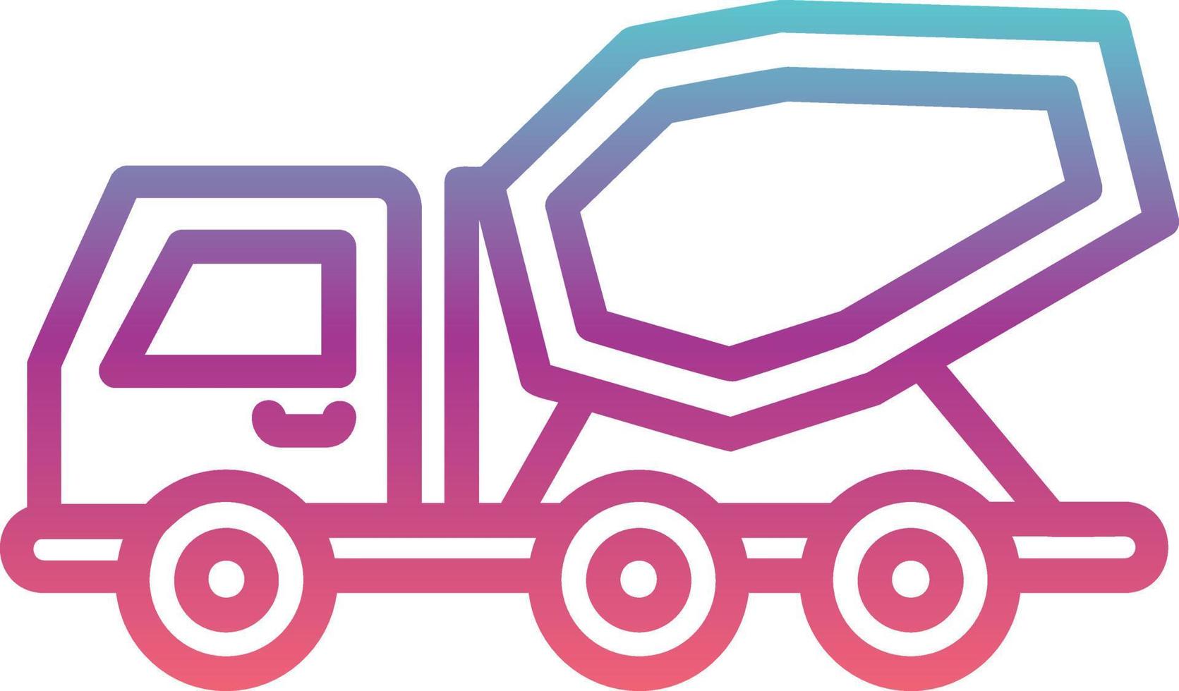 Concerte Truck Vector Icon