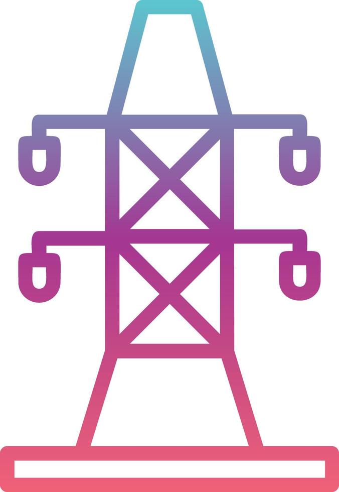 Electric Tower Vector Icon