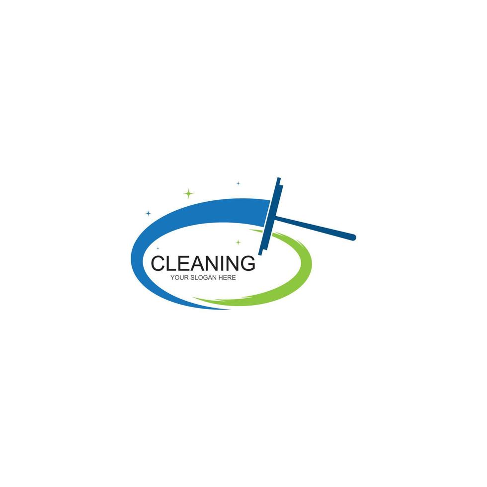 Cleaning logo and symbol ilustration vector