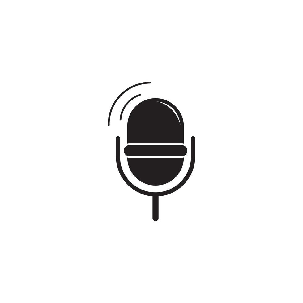 Podcast logo vector