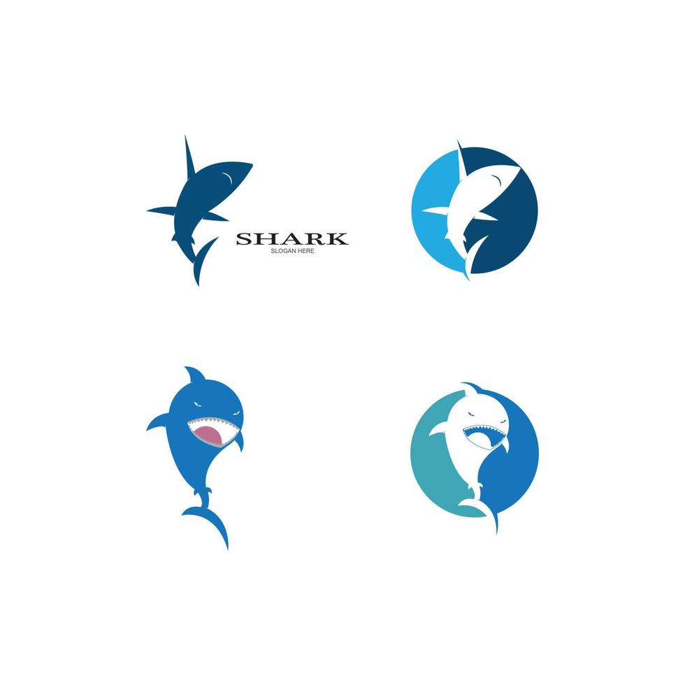 Shark Logo vector Template