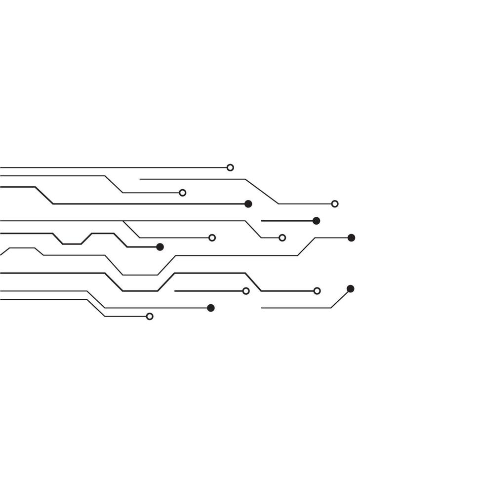 ilustración vectorial de circuito vector