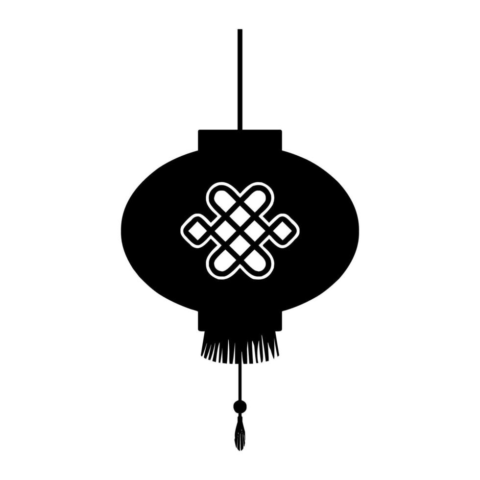 Lantern icon vector illustration. Lantern icon logo