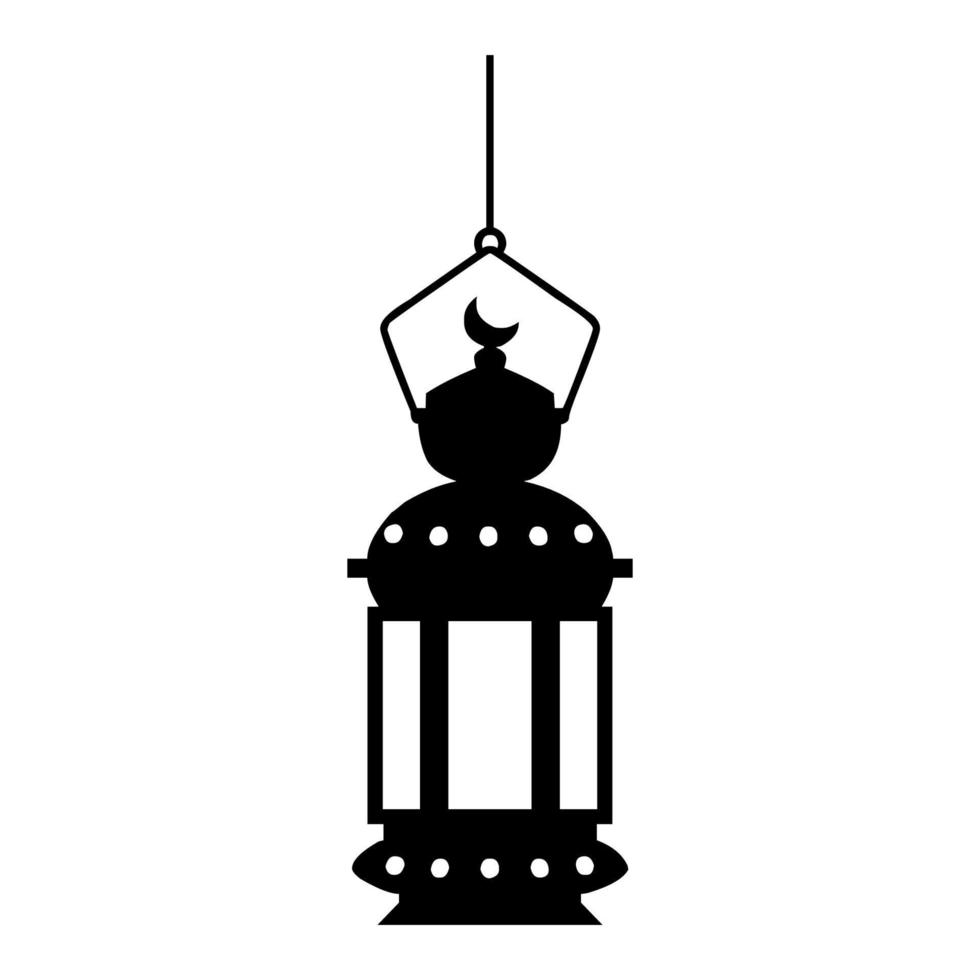Lantern icon vector illustration. Lantern icon logo