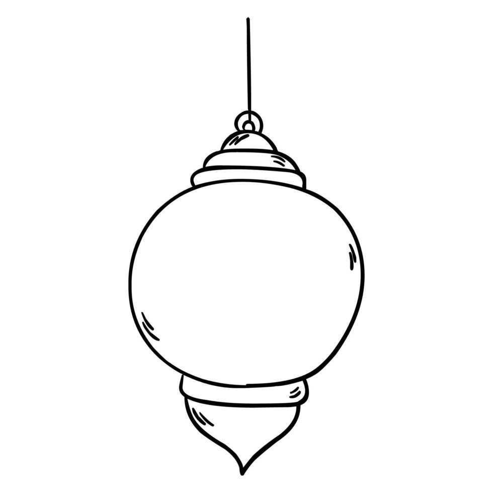 Lantern icon vector illustration. Lantern icon logo