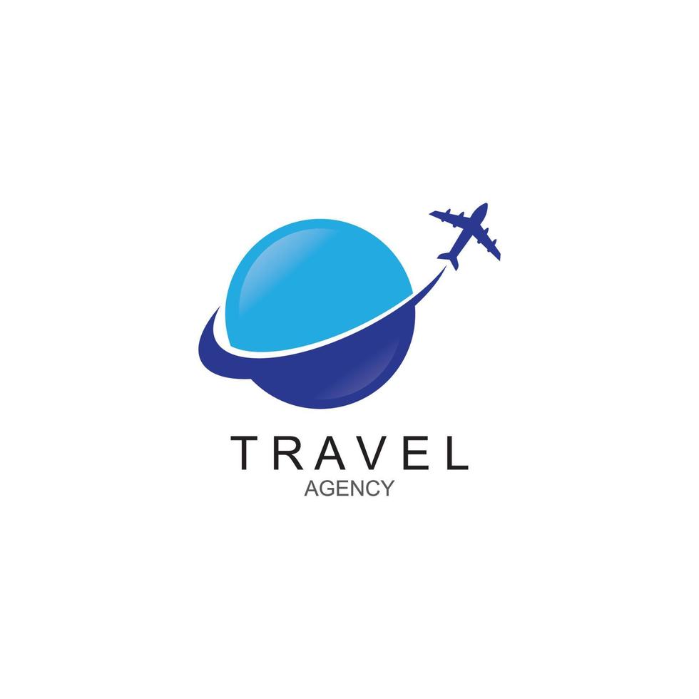 vector de logotipo de viaje