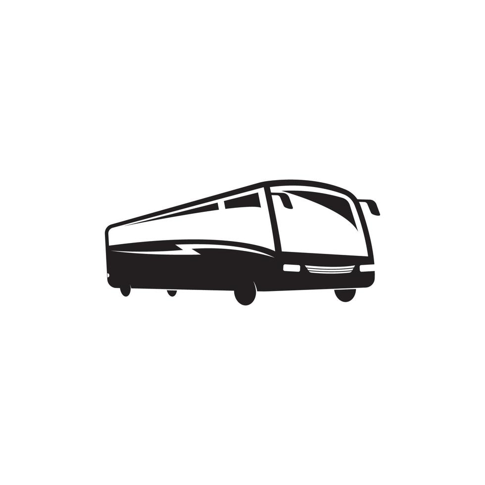 autobús, vector de logotipo de autobús de viaje