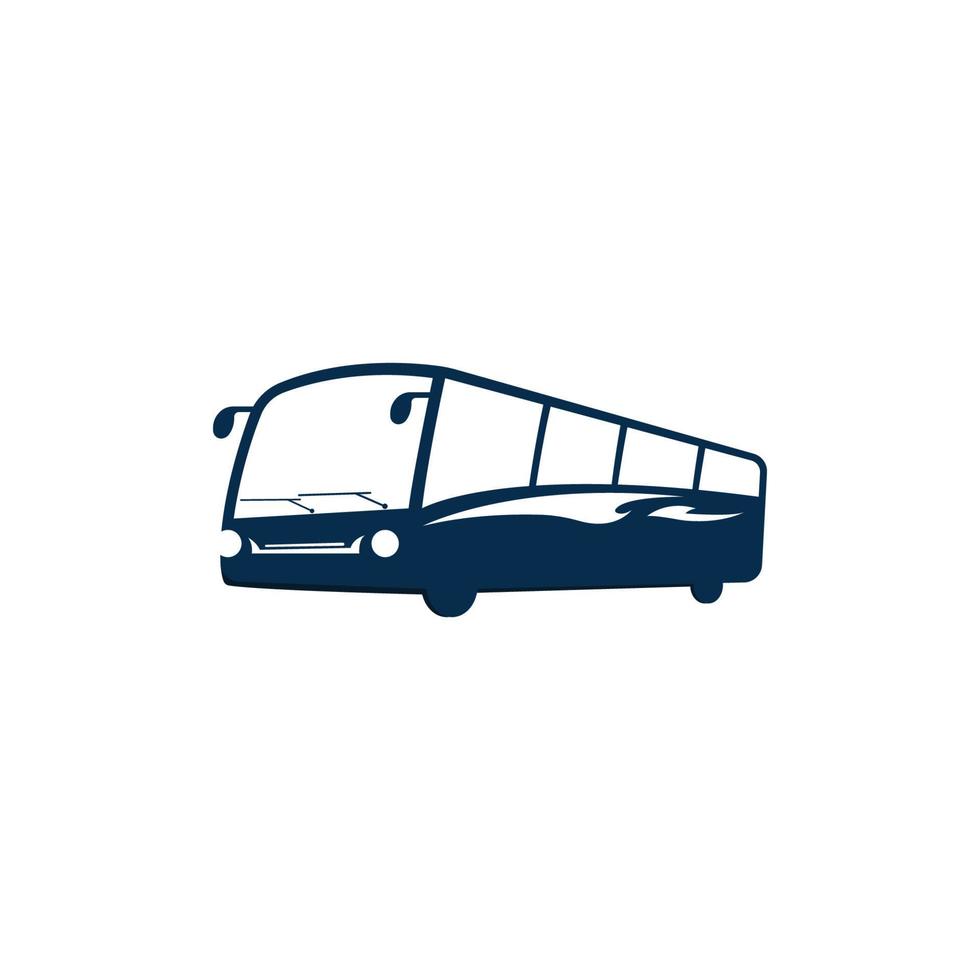 autobús, vector de logotipo de autobús de viaje