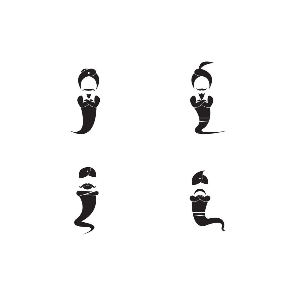 Genie logo vector