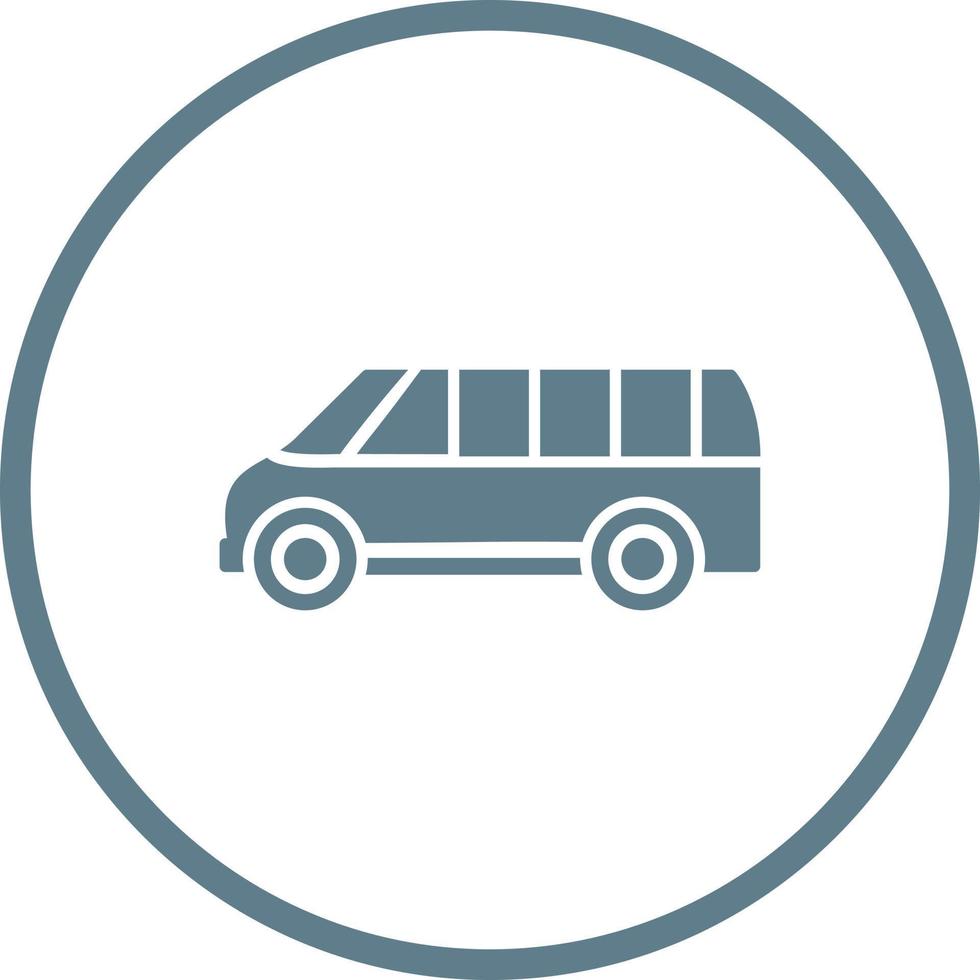 Delivery Bus Vector Icon
