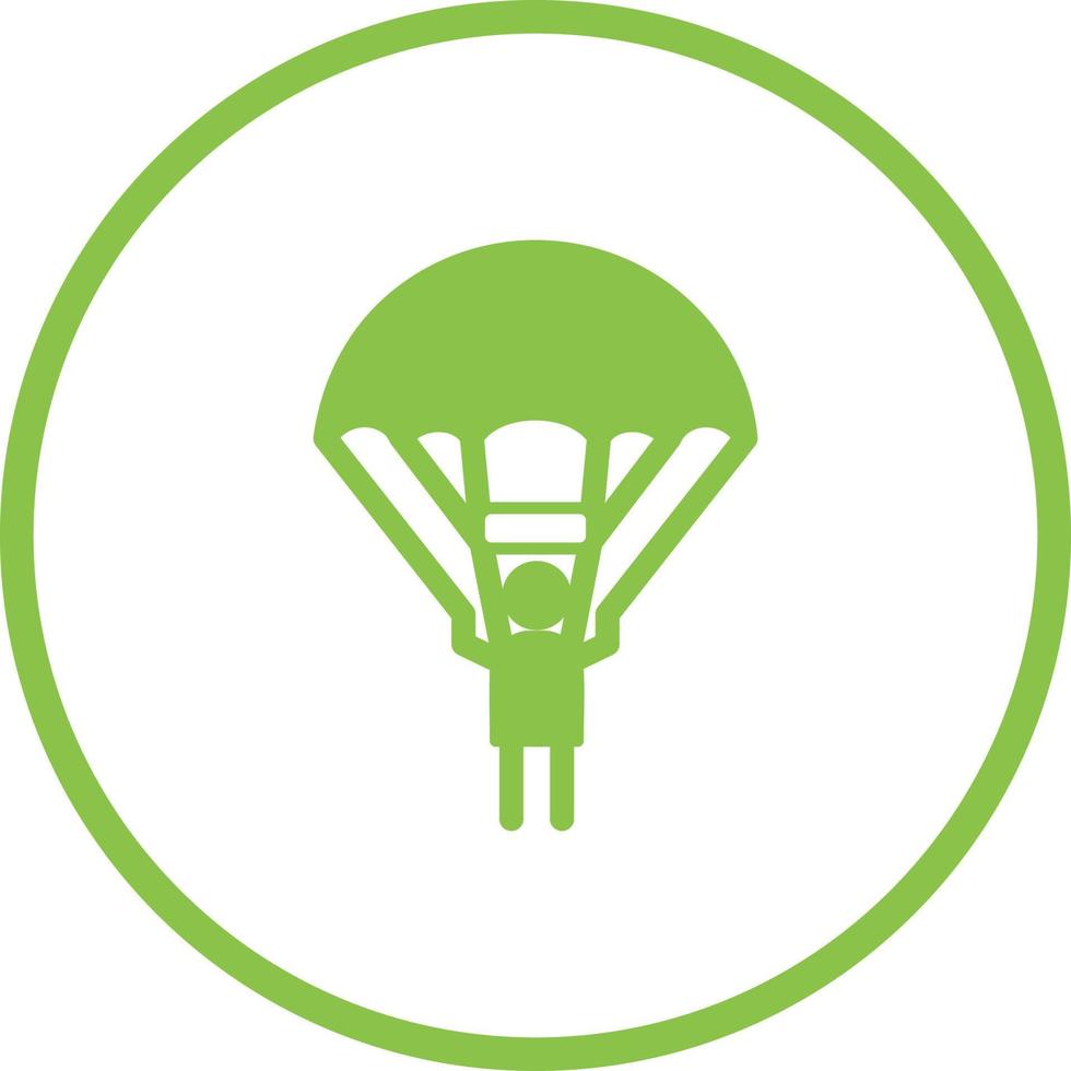 Parachuter Vector Icon
