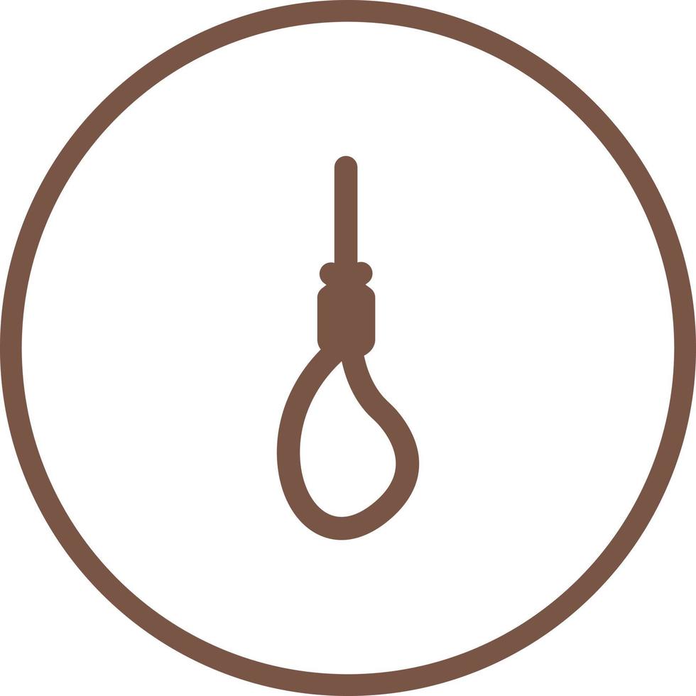 Noose Vector Icon