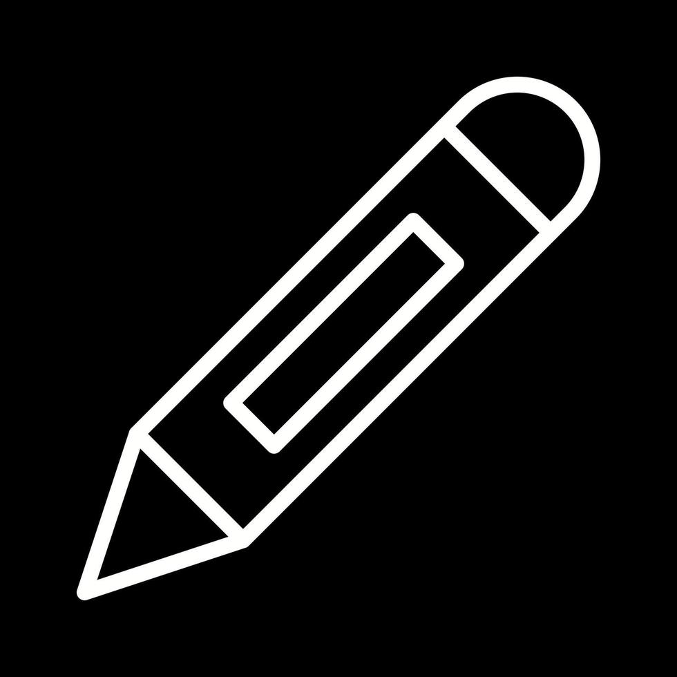 Beautiful Pencil vector line icon