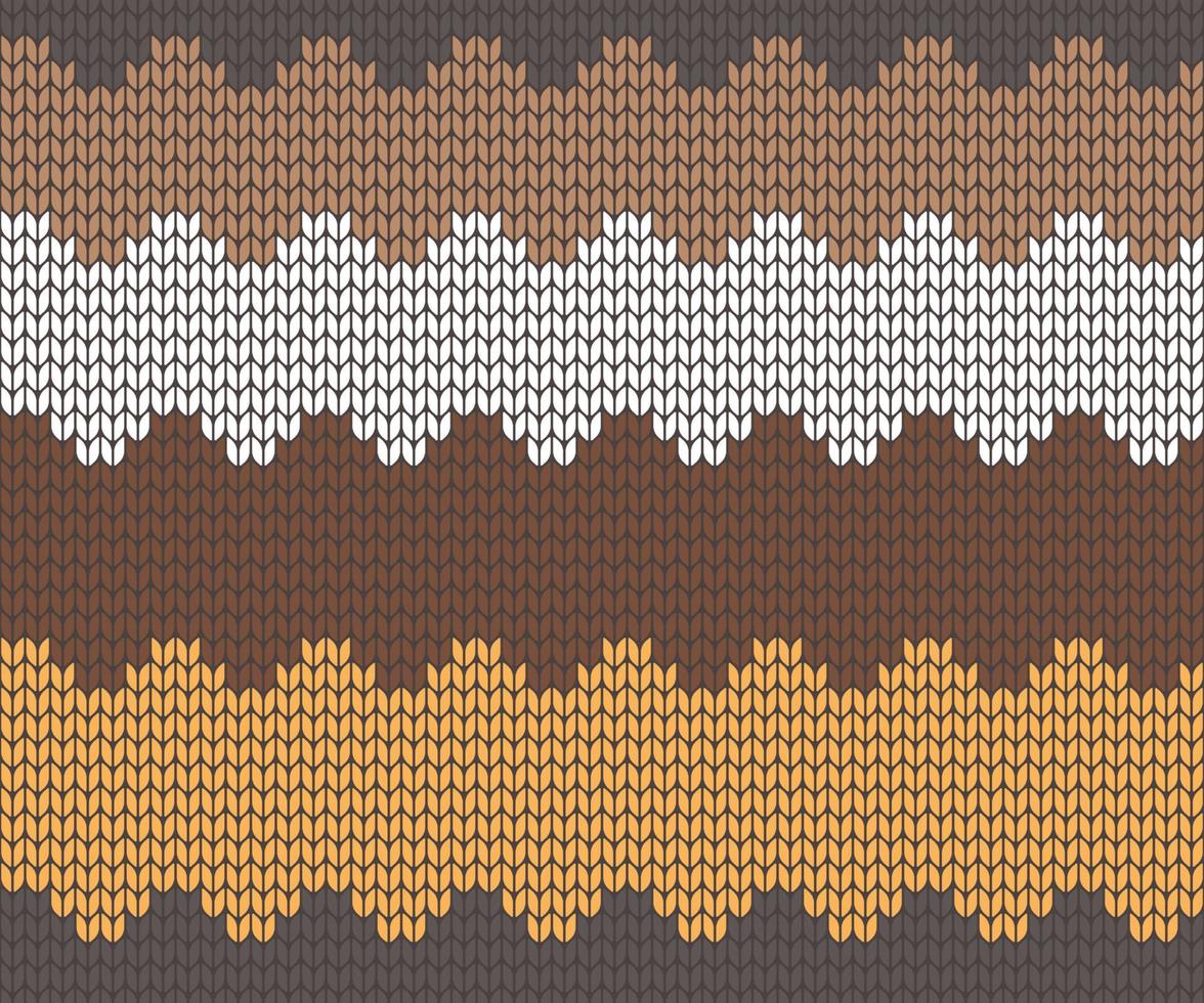 Ilustración de vector de fondo de patrón sin costuras en zigzag de punto