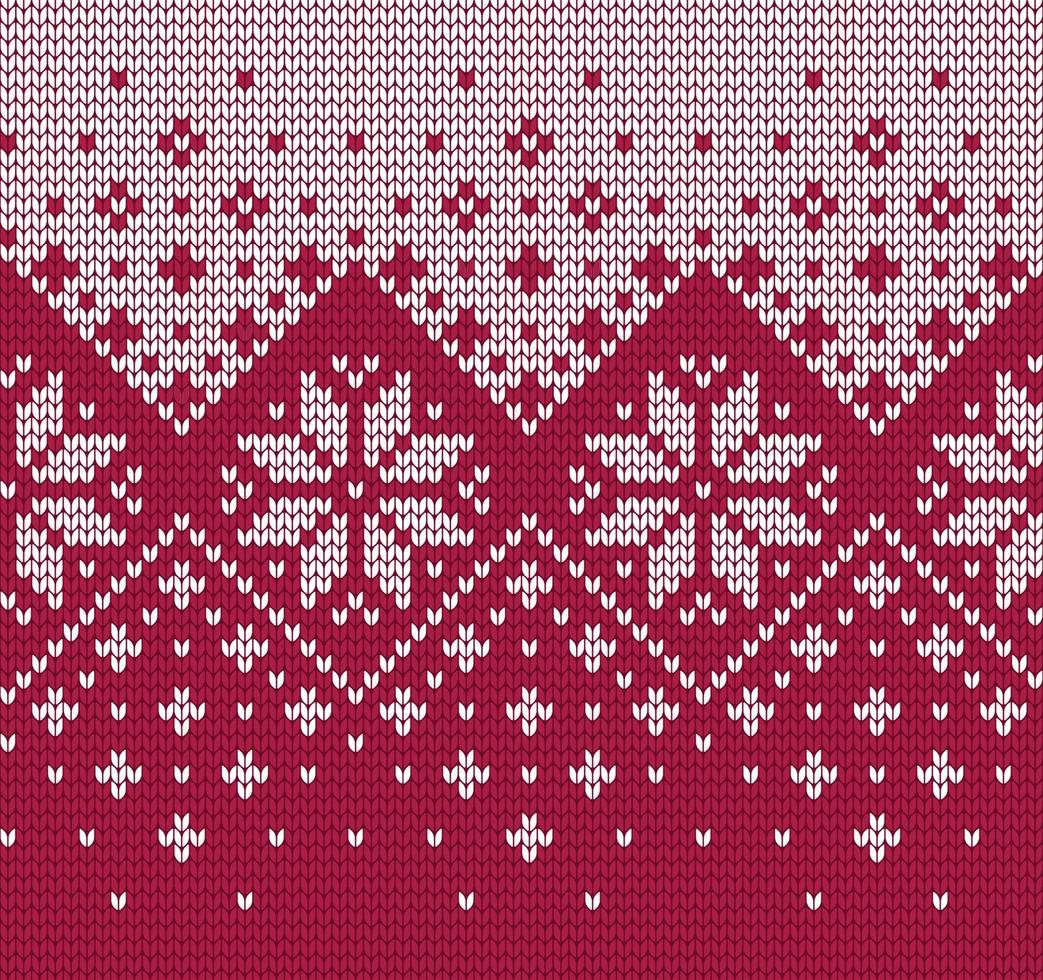 Knitted seamless pattern background vector illustration