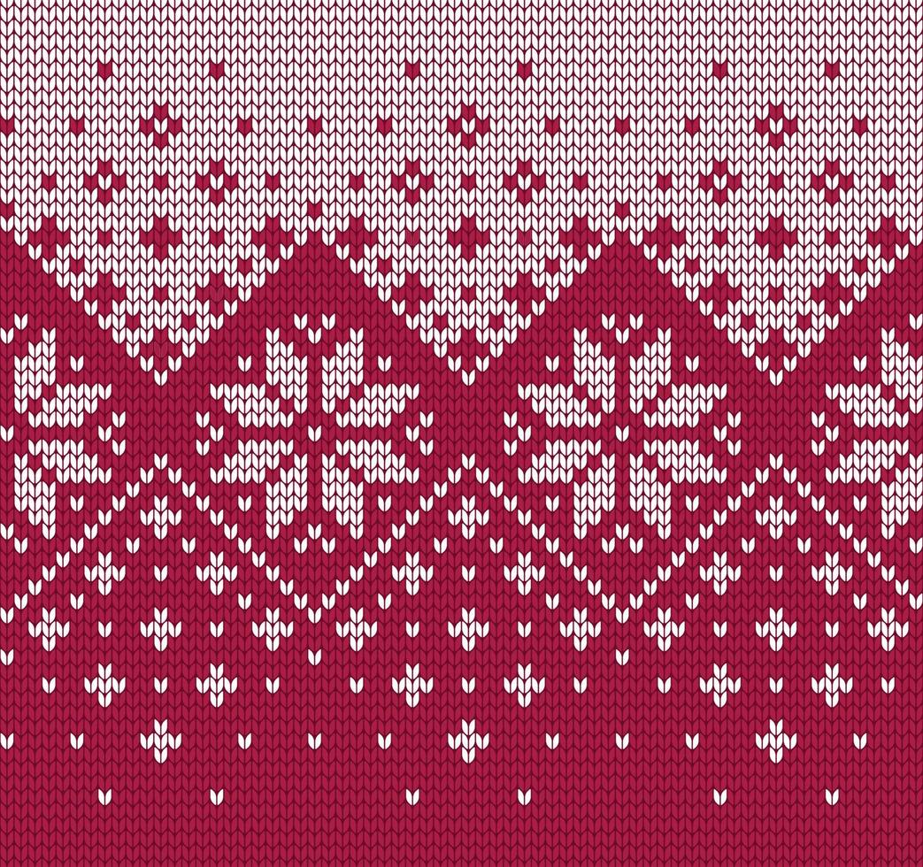 Knitted seamless pattern background vector illustration