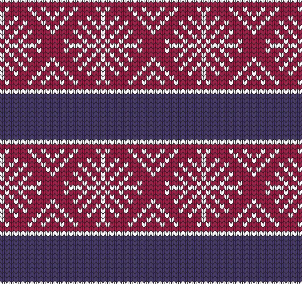 Knitted seamless pattern background vector illustration