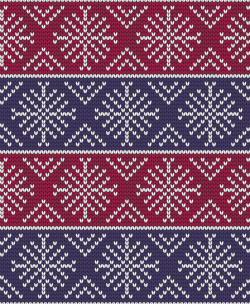 Knitted seamless pattern background vector illustration