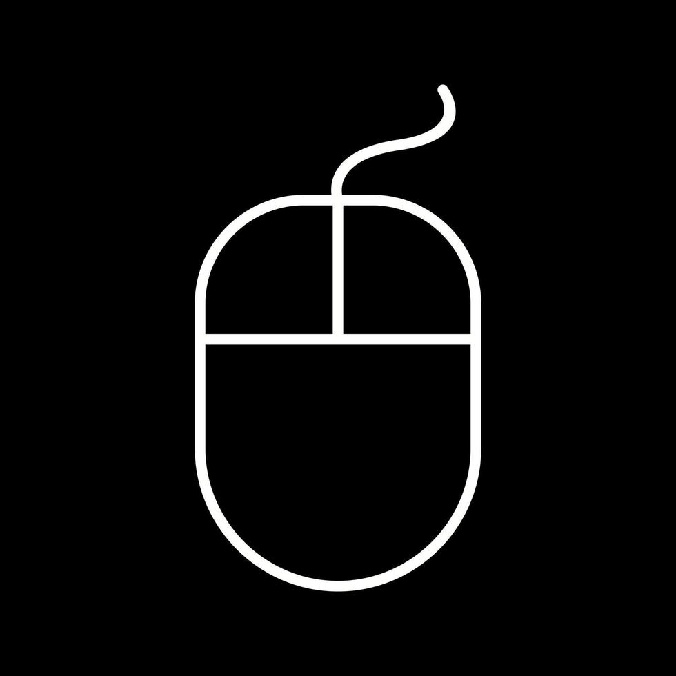 Beautiful Mouse vector line icon