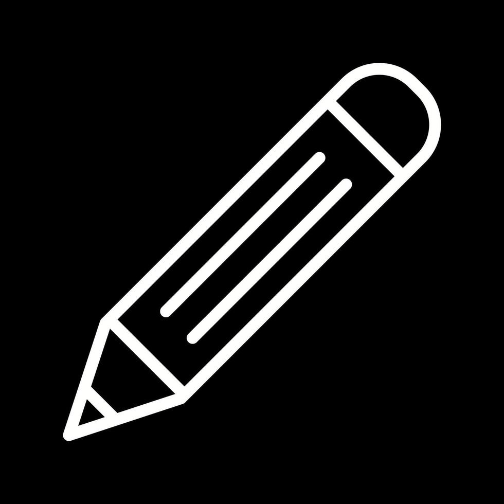 Beautiful Pencil vector line icon