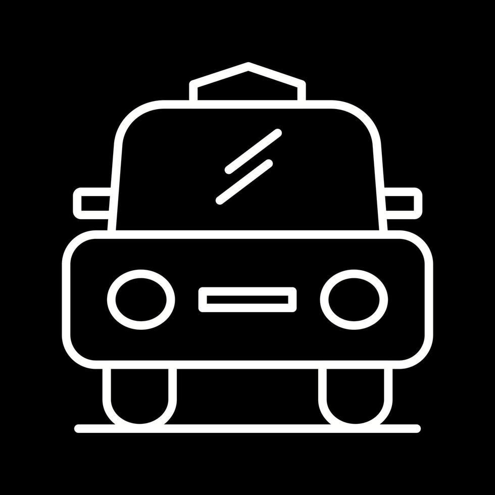 Beautiful Cab Vector line icon