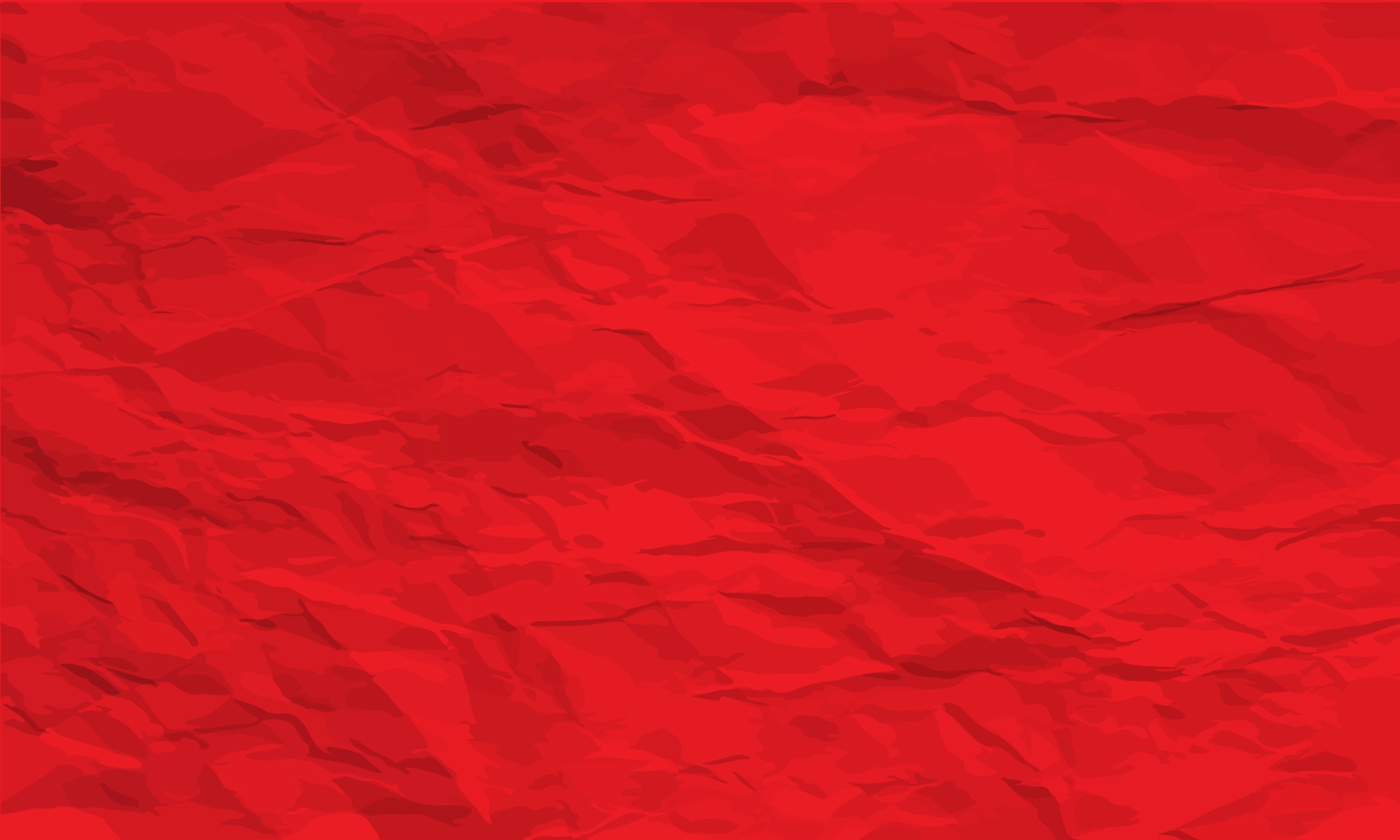 Red wide crumpled paper texture background crush paper so that it