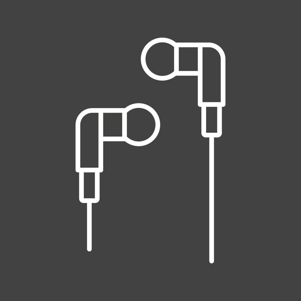 Beautiful Handsfree Line Vector Icon