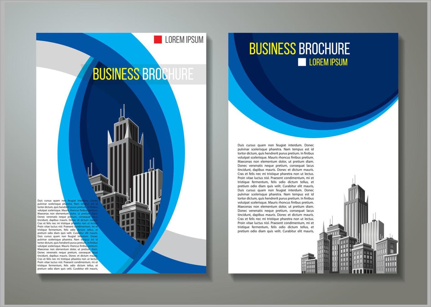 Corporate Book Cover Design Template vector