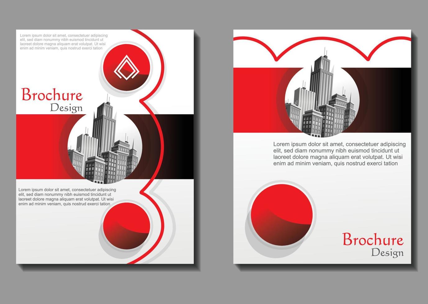 Corporate Book Cover Design Template vector