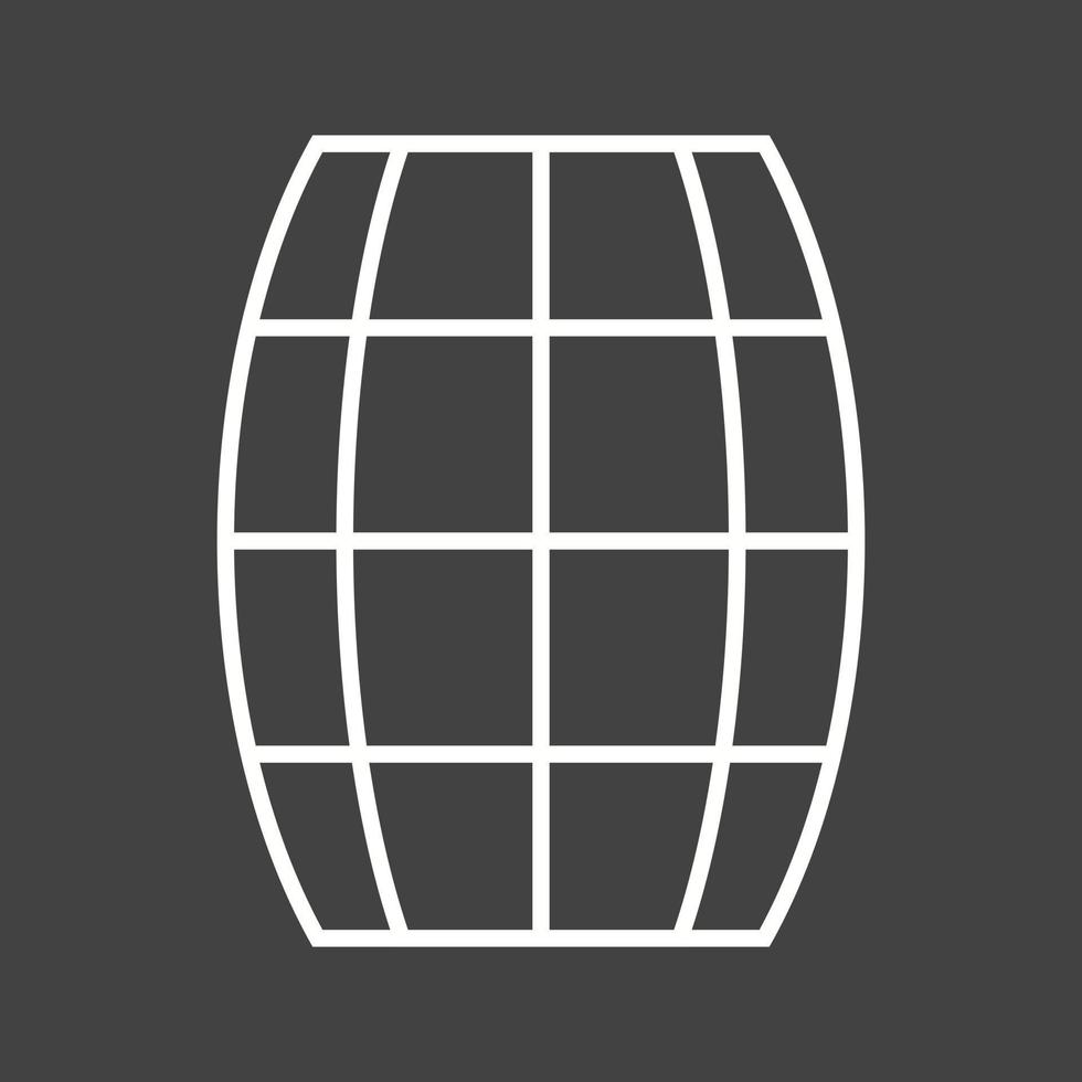 Beautiful Barrel Line Vector Icon
