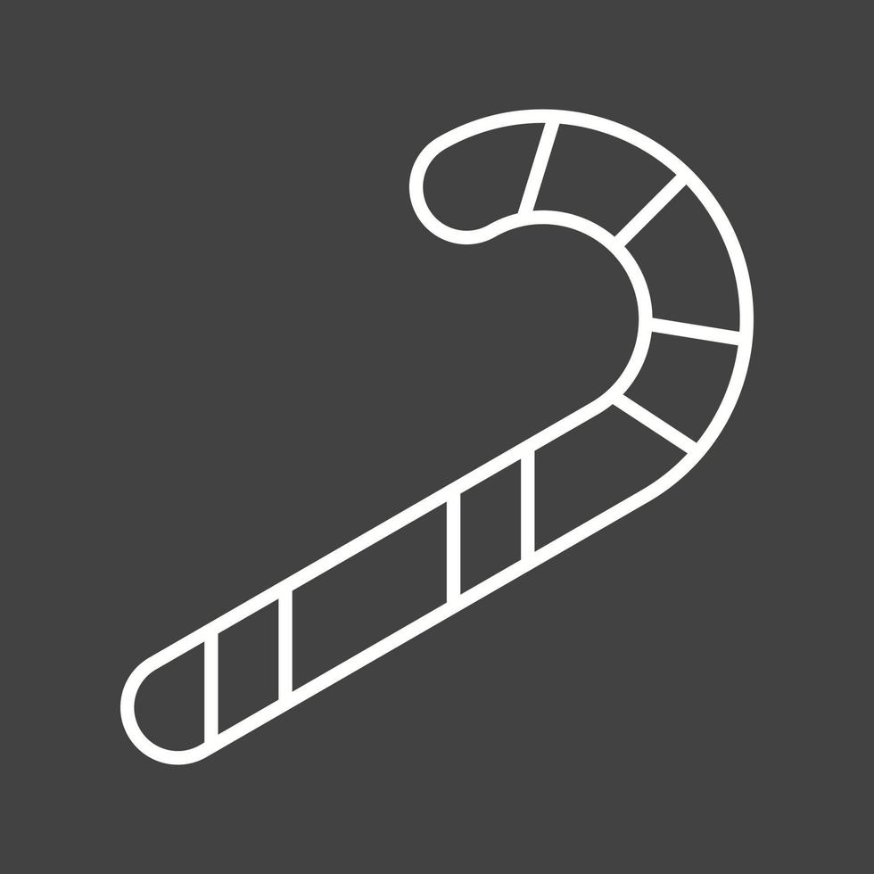 Beautiful Candy Stick Line Vector Icon