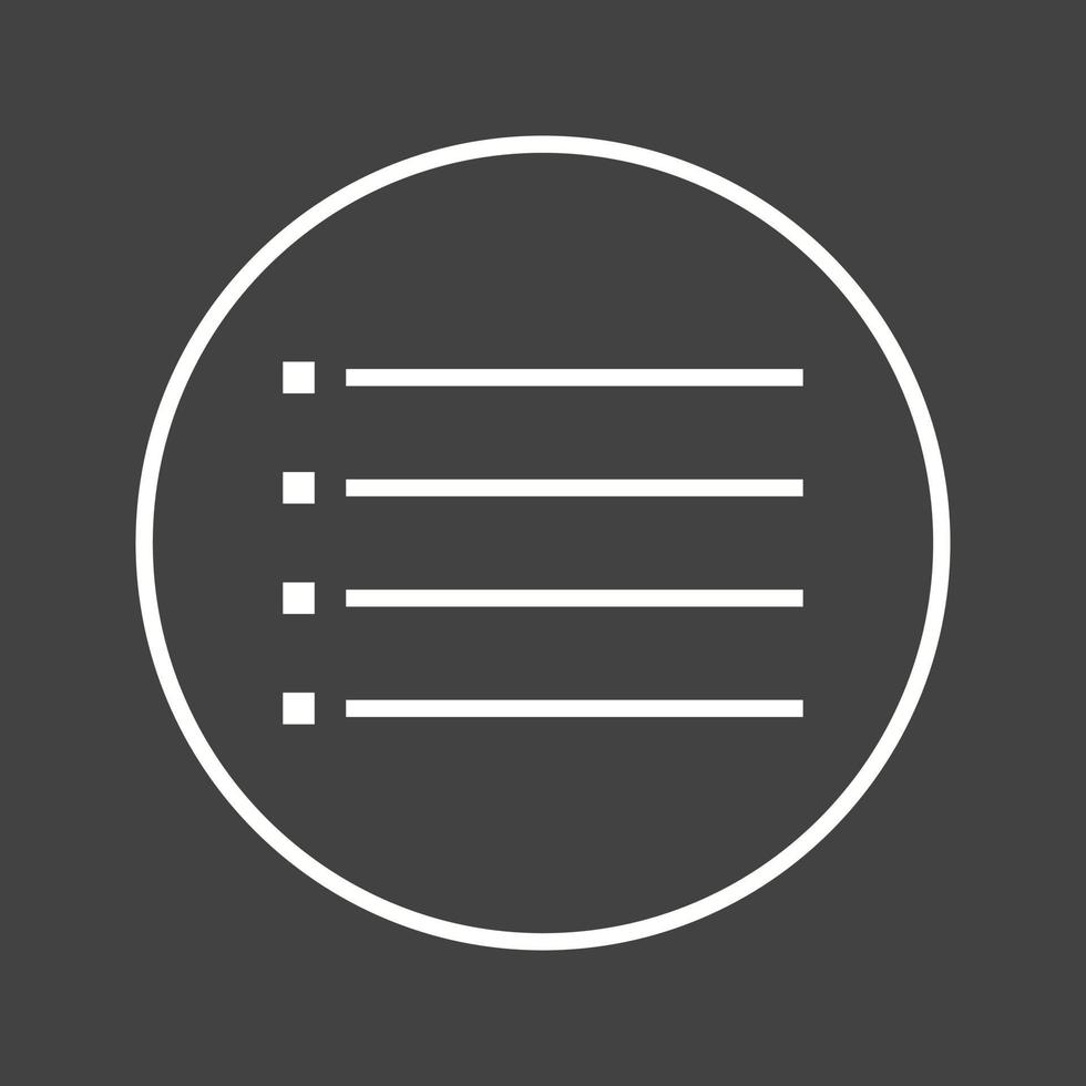 Beautiful Options Line Vector Icon