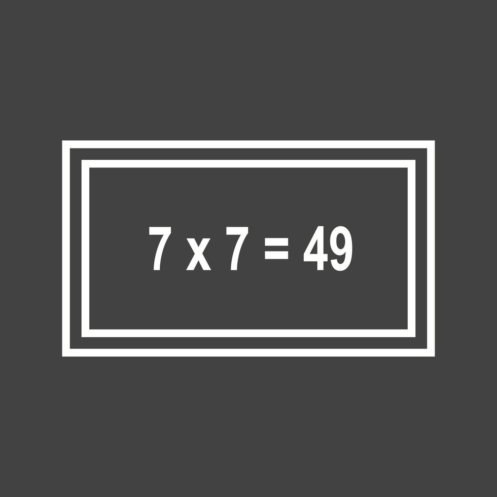 Beautiful Arithmetic Line Vector Icon
