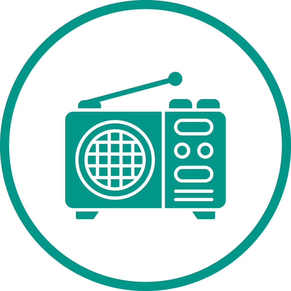 Radio Vector Icon