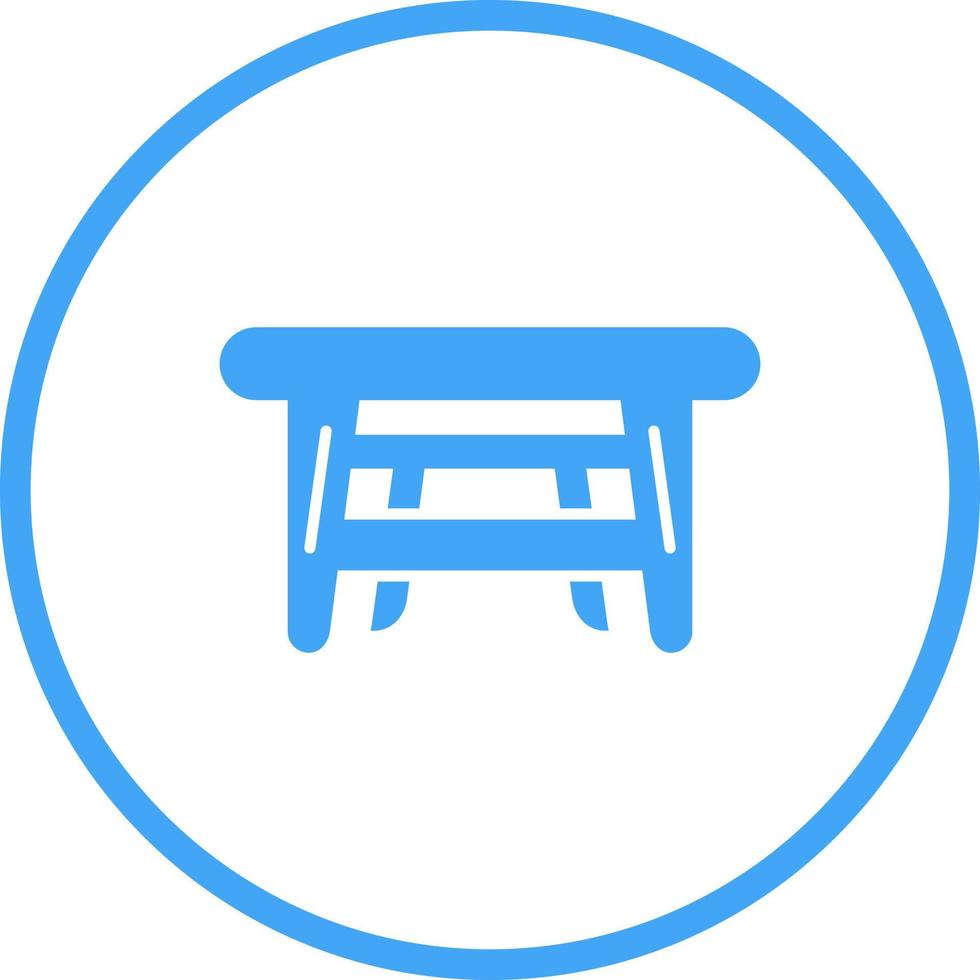 Table Vector Icon 17138631 Vector Art at Vecteezy