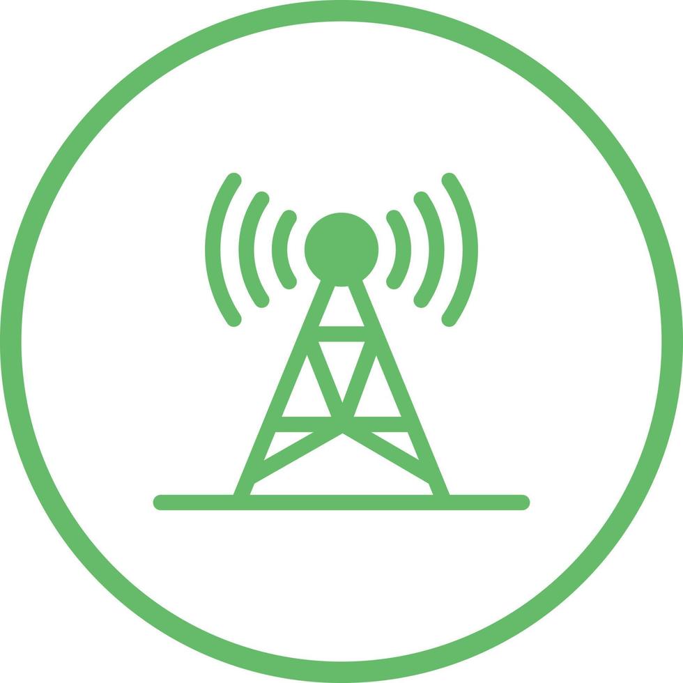 Signal Tower Vector Icon